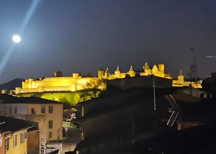 Rooftop Face A La Cite 'rfc' カルカソンヌ